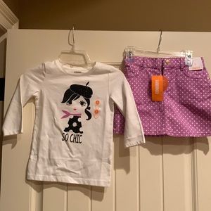 Gymboree Skirt Set